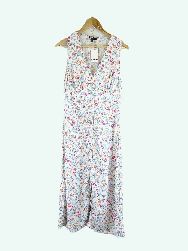 Nobody's Child Pink Leopard Dress 12