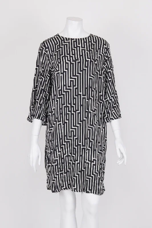 H&M x GP & J Baker Patterned Dress 4