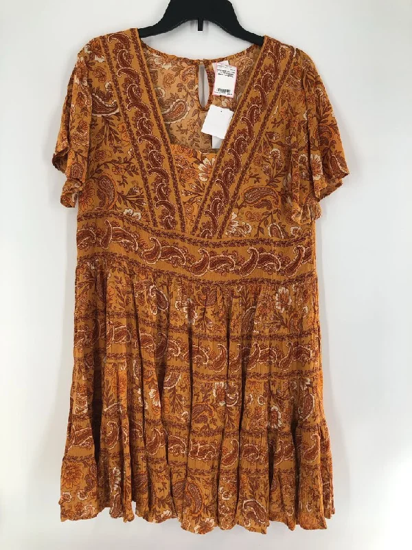 R50 L s/s floral/paisley dress