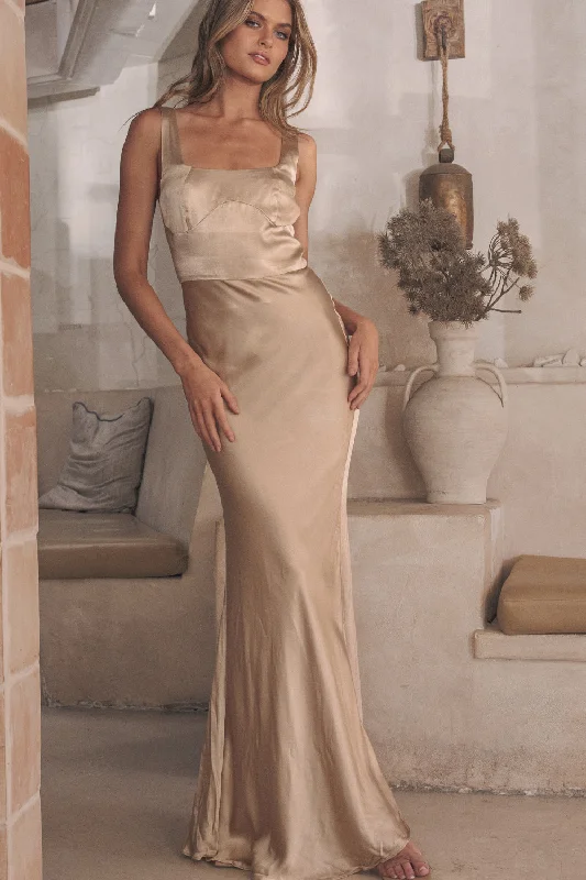 AMORE DRESS GOLD