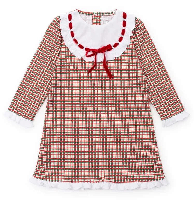 Emersyn Dress (Holiday Plaid)