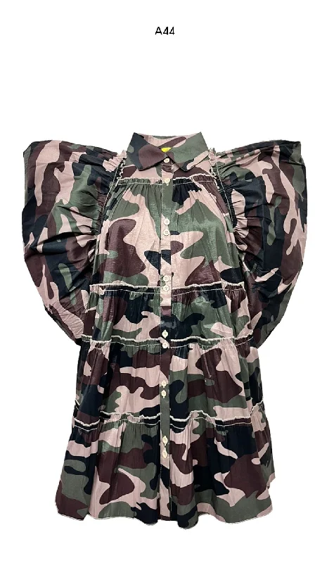 Highlight D650P Print PlusSize Dress