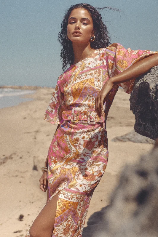 HARLAN BELTED DRESS