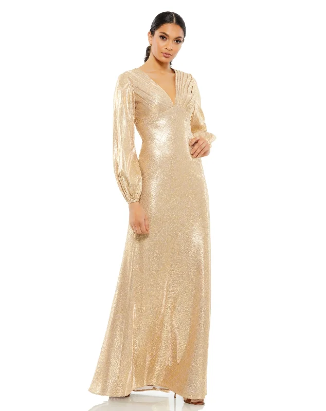 Ieena for Mac Duggal 26650 Pleated Bodice Dress