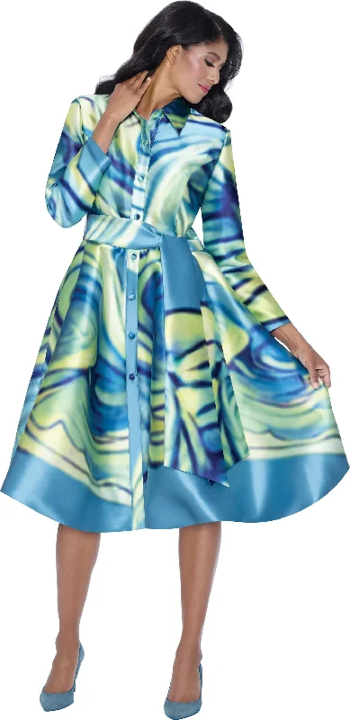 Dresses By Nubiano 100411 Print Dress