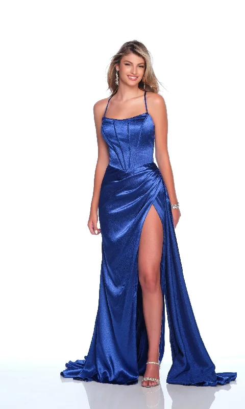 Royal Blue Prom Dress: Dave & Johnny 12217