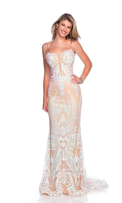 Long Prom Dress: Dave and Johnny 12001
