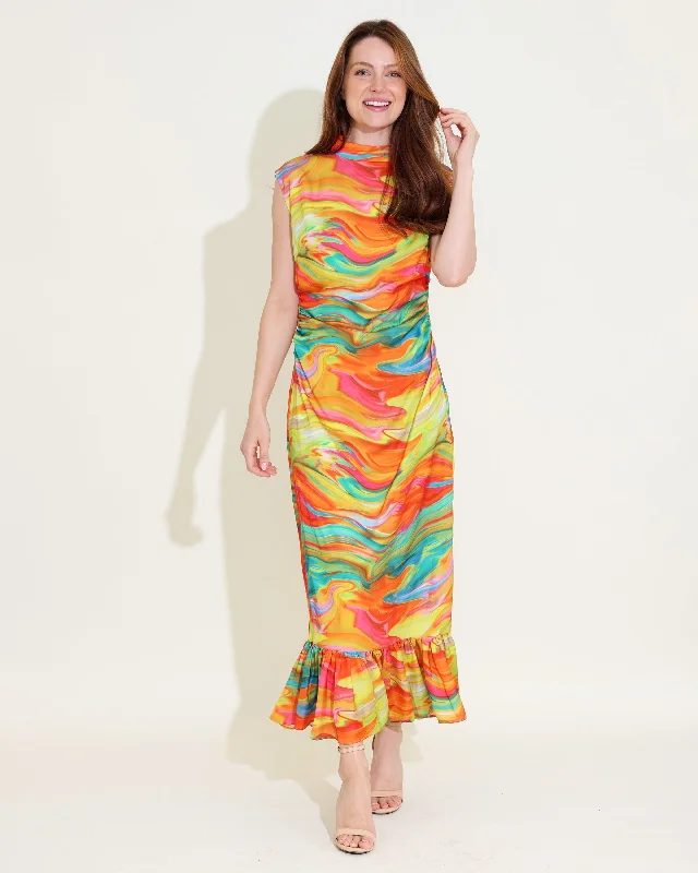Estelle Dress (Marble)