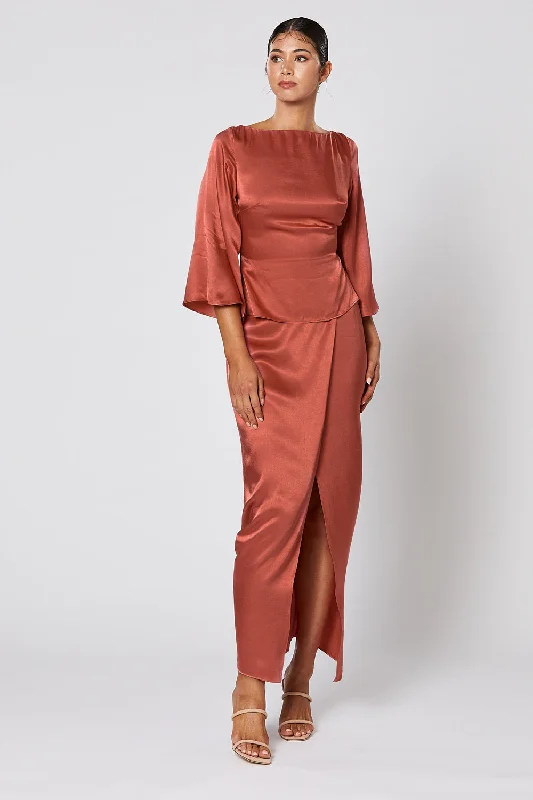 CINTA DRESS COPPER