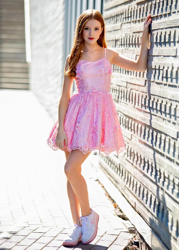Felicity Lace Sequins Tulle Cocktail Dress