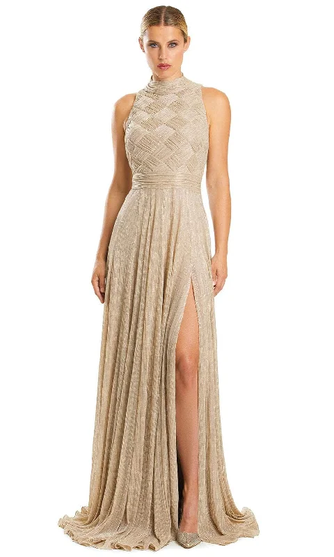 Alexander by Daymor 1856F23 - Halter Long Dress
