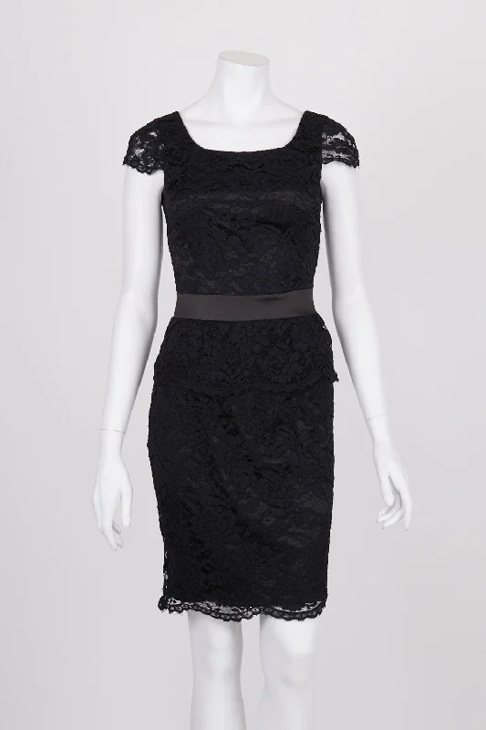 Review Black Lace Dress 6