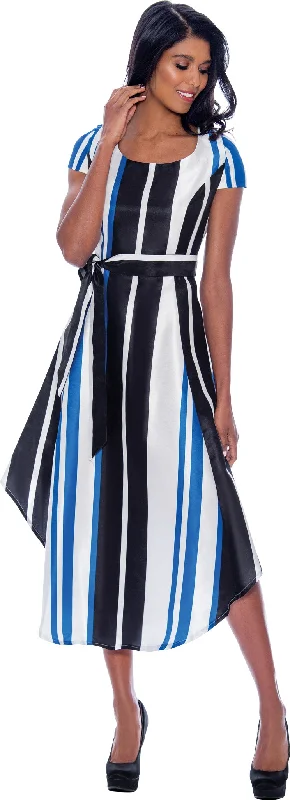 Dresses by Nubiano 1811W Tie-waist PlusSize Dress
