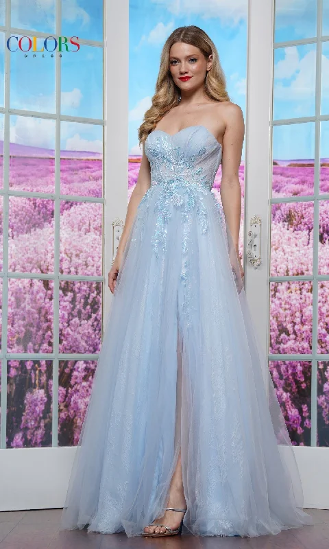 Lace Prom Ball Gown: Colors Dress 3484