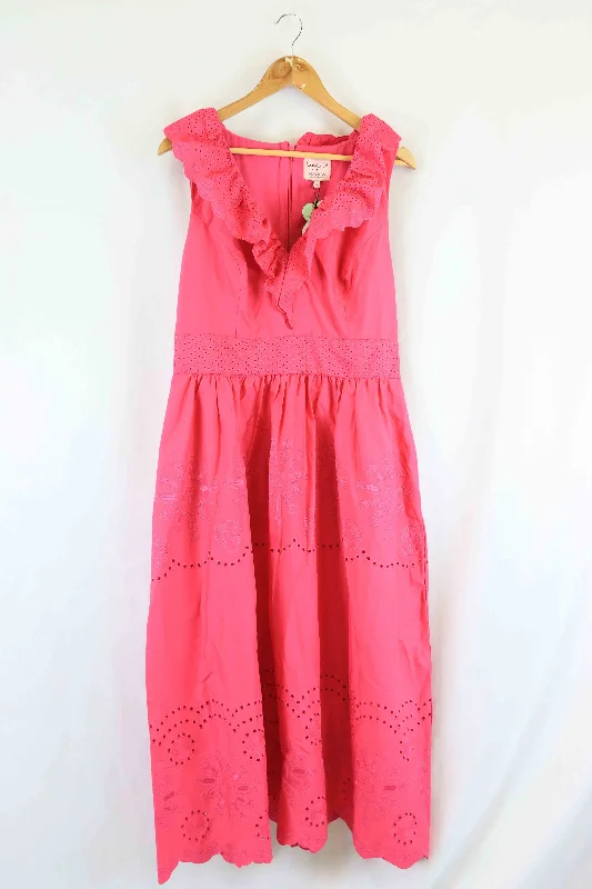 Review X Cungella Art Pink Dress 14