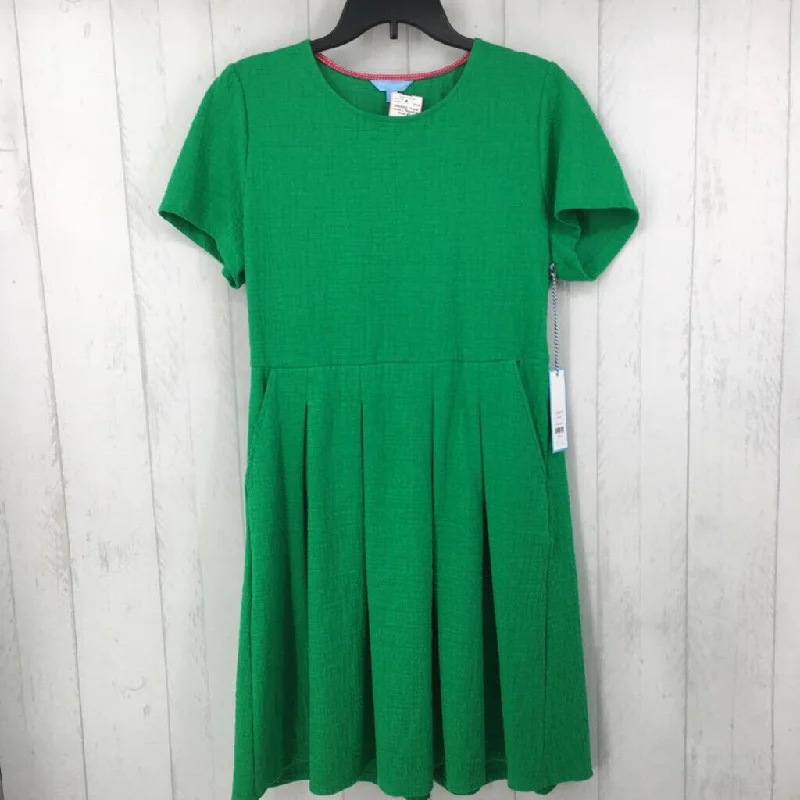 L Pleated s/s dress