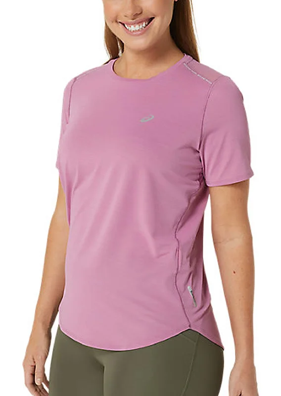 Asics Women's Road T-shirt Graphic T-Shirt Round Neck Polyester