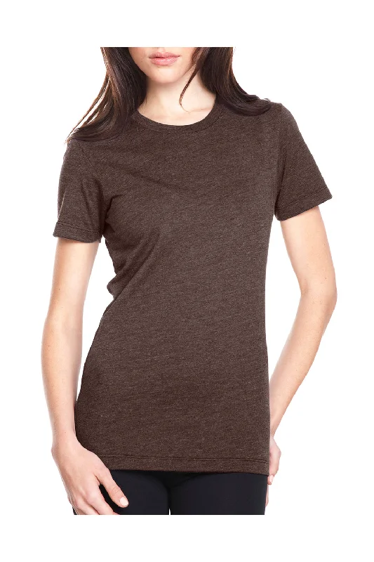 Next Level Womens CVC Jersey Short Sleeve Crewneck T-Shirt - Espresso Brown Oversized T-Shirt Spandex breathable Next Level Womens CVC Jersey Short Sleeve Crewneck T-Shirt - Espresso Brown Oversized T-Shirt Spandex breathable