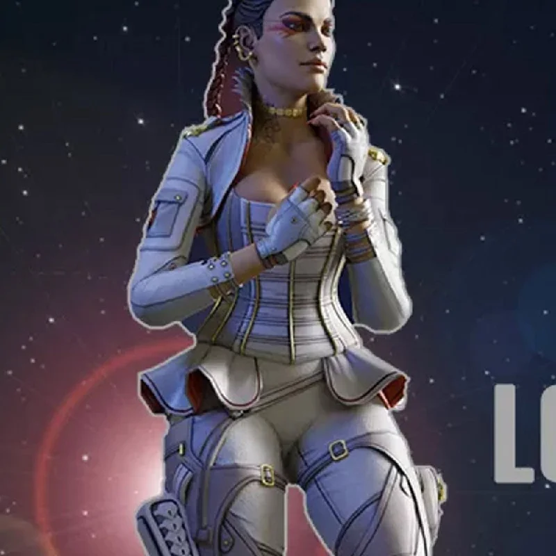 APEX LEGENDS SEASON 05 LOBA JACKET Wool Fabric Cashmere Fabric Tweed Fabric