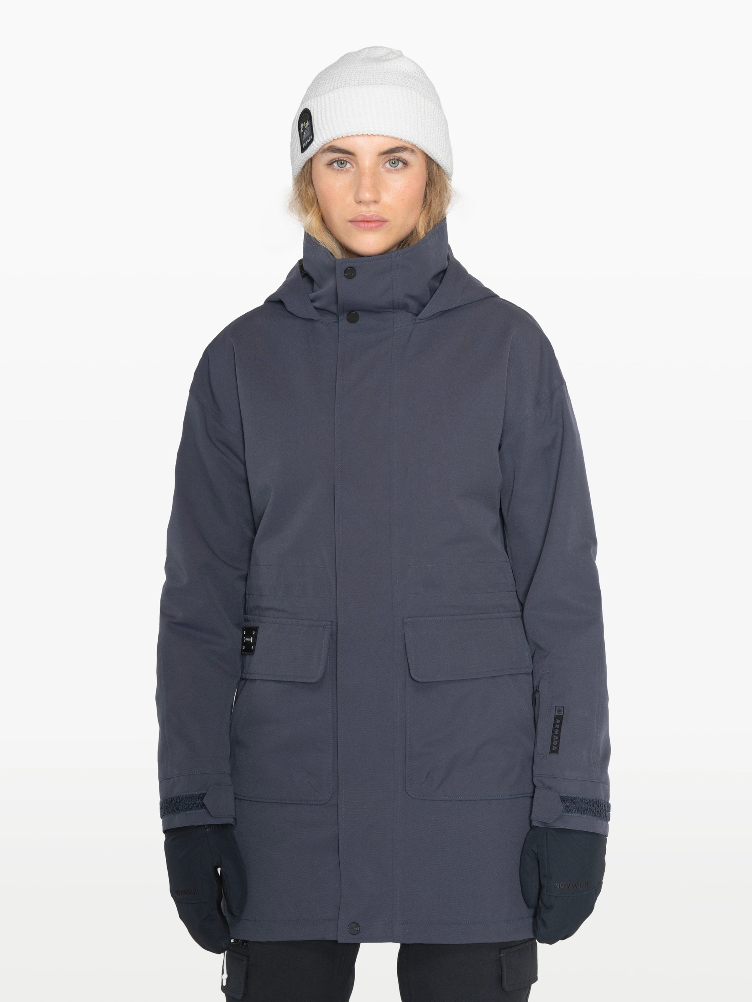 Armada Women's Lunara 2L INS Jacket 2024 Notch Collar Peter Pan Collar Cowl Neck