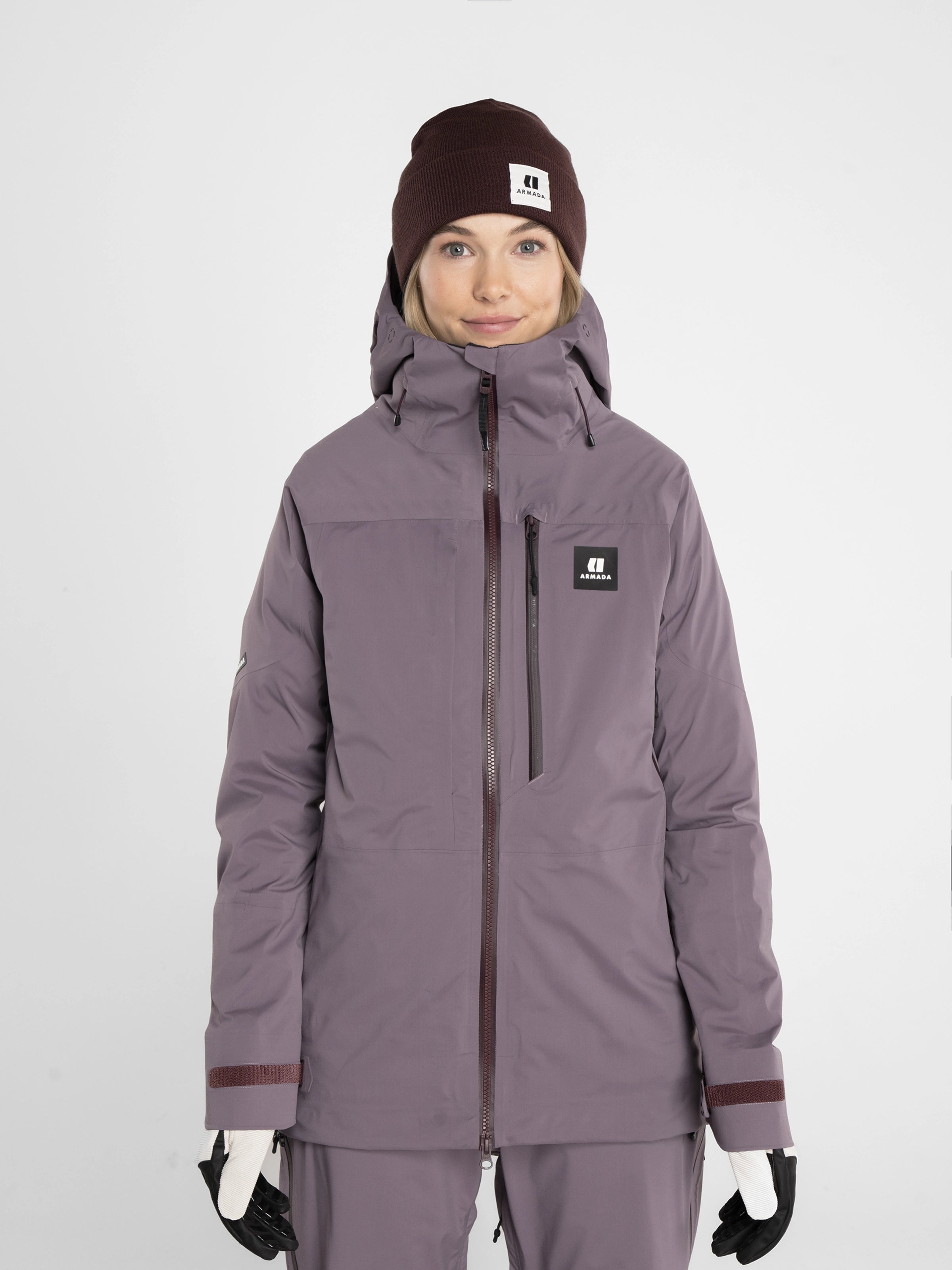Armada Women's Pavara 3L Jacket 2024 V-Neck Jacket Boat Neck Jacket Square Neck Jacket