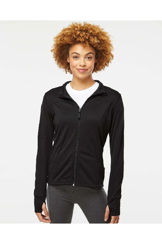 Independent Trading Co. Womens Poly Tech Full Zip Track Jacket - Black - NEW Mesh Jacket Canvas Jacket Denim Jacket Independent Trading Co. Womens Poly Tech Full Zip Track Jacket - Black - NEW Mesh Jacket Canvas Jacket Denim Jacket