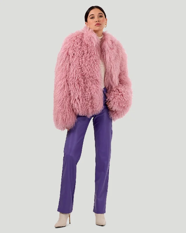 Select Mongolian Goat Jacket Fitted Jacket Loose Jacket Oversized Jacket