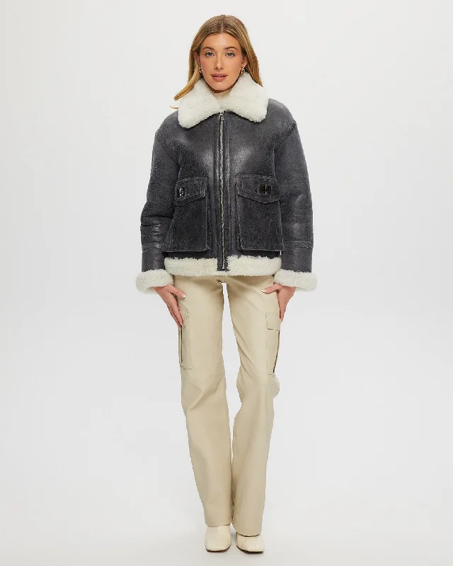 Select Shearling Lamb Jacket Rayon Fabric Velvet Fabric Corduroy Fabric