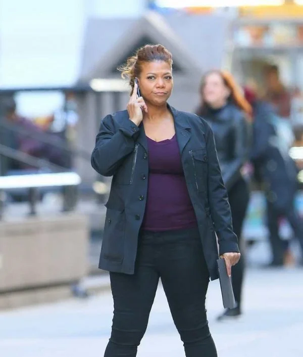 The Equalizer 2021 Robyn McCall Black Jacket Trench Coat Raincoat Waterproof Jacket