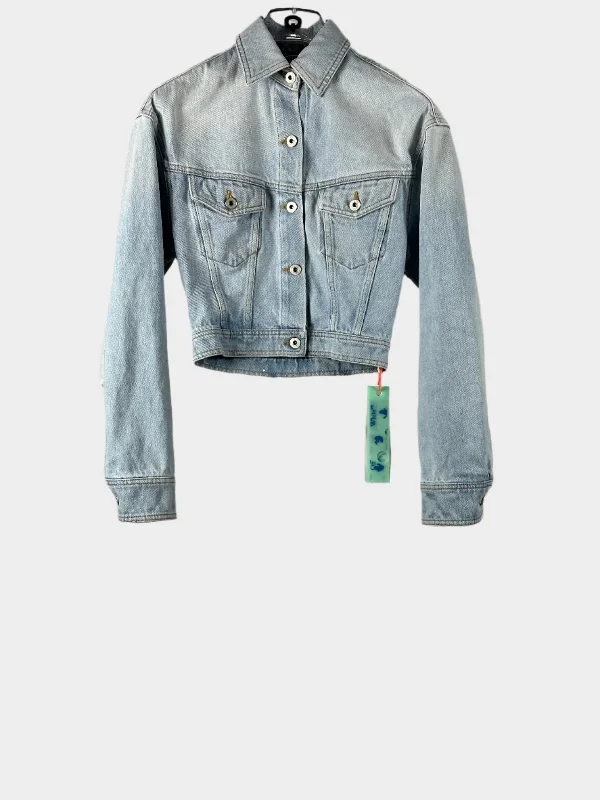 Toy Box Bleach Crop Jacket Jersey Jacket Tulle Jacket Batik Jacket