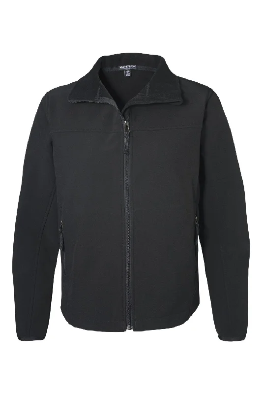 Weatherproof Womens Wind & Water Resistant Soft Shell Full Zip Jacket - Black - NEW Jacket Blazer Coat