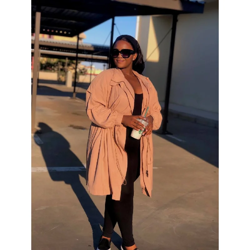 Classic Zipper Coat Chic Winter Coat