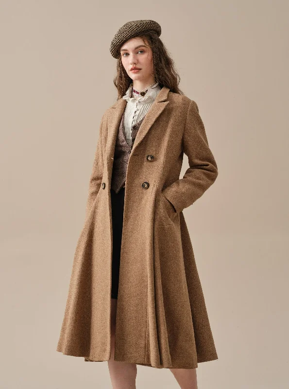The Roman Holiday 17 | 100% wool classic coat Boho Fringe Cardigan