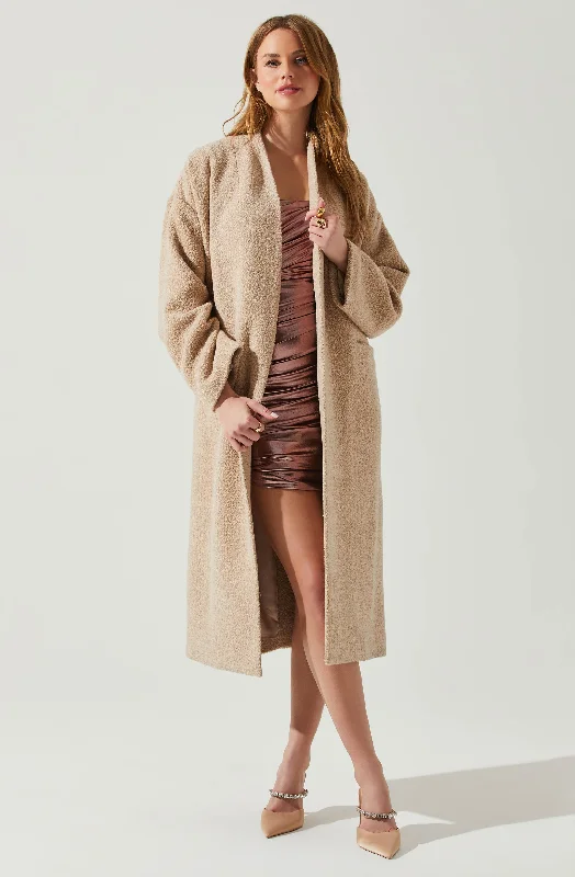 Edna Belted Coat Insulated Snow Jacket