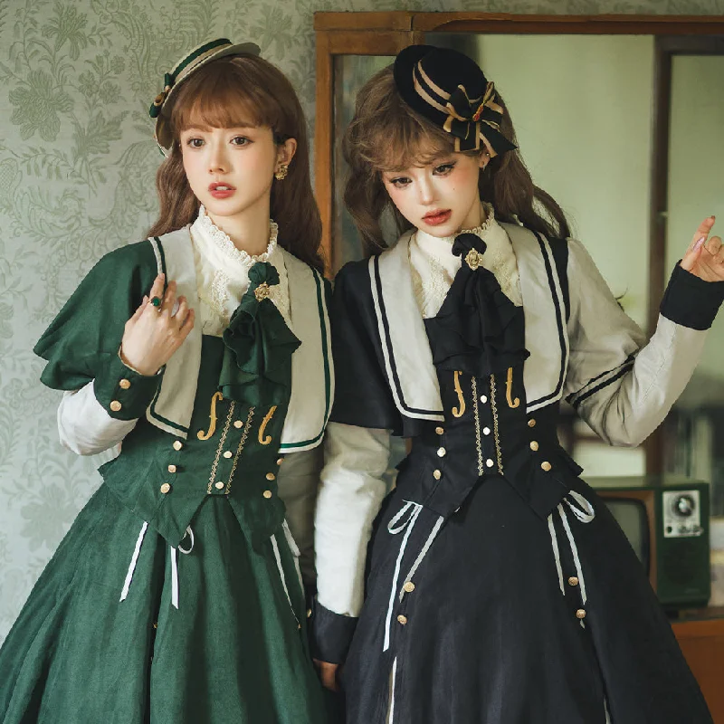 (BFM)Miss Point~ Elegant Lolita Coat~Golden Movement Customized Short Coat Soft Thermal Overcoat