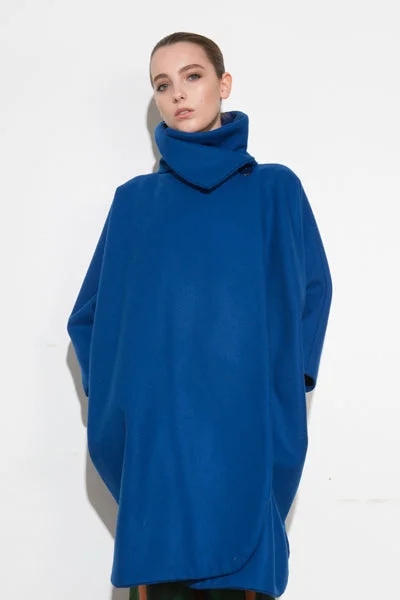 CAROL COAT BLUE Flowy Lightweight Kimono