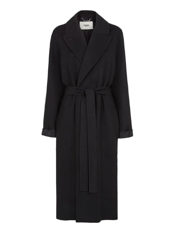 Black wool coat Soft Flannel Shacket