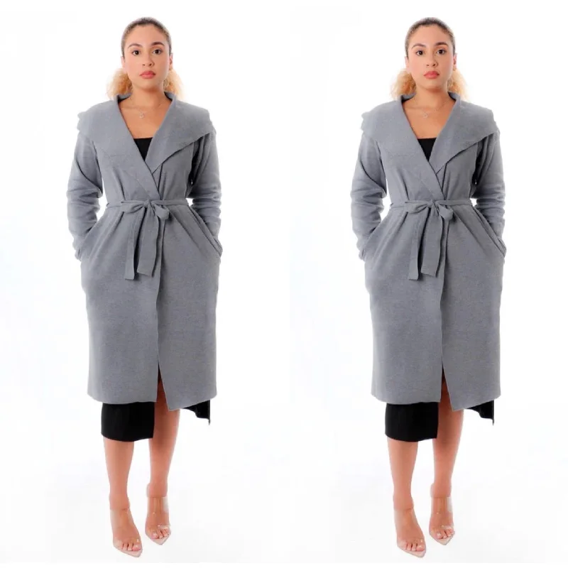 Midi Length Coat Waterproof Hiking Jacket