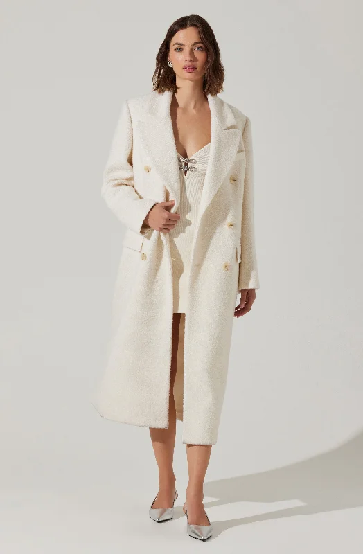 Morana Double Breasted Coat Stylish Bomber Jacket
