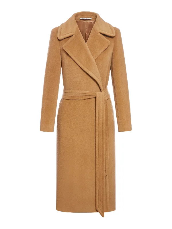 MOLLY COAT Draped Collar Cardigan