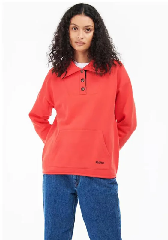 Barbour Womens Fairbarn Sweatshirt, Fandango Hoodie with Slim Fit Tailored Modern