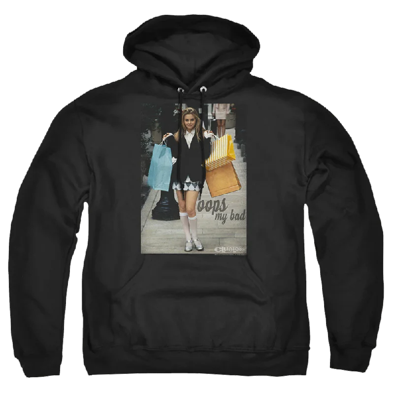 Clueless Oops My Bad - Pullover Hoodie Cowl Neck Pullover