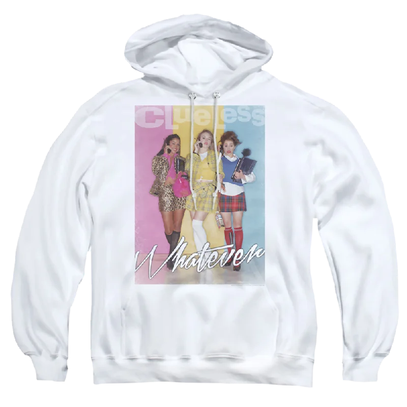Clueless Whatever - Pullover Hoodie Deep Neck Pullover