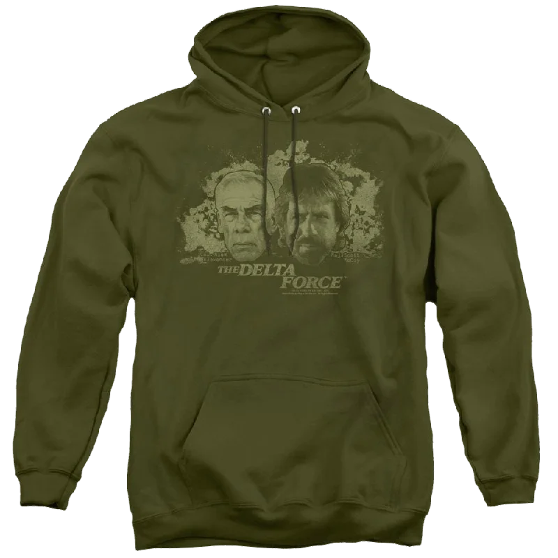 Delta Force Delta Force/Explosion - Pullover Hoodie Gathered Sleeve Pullover