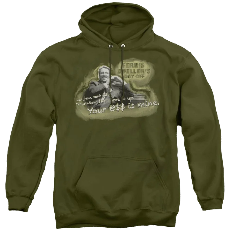 Ferris Bueller'S Day Off Mr. Rooney - Pullover Hoodie Fine Merino Wool