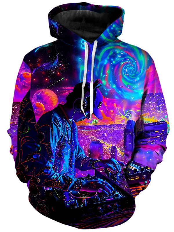 Flow State Unisex Hoodie Hoodie with Button Classic Timeless