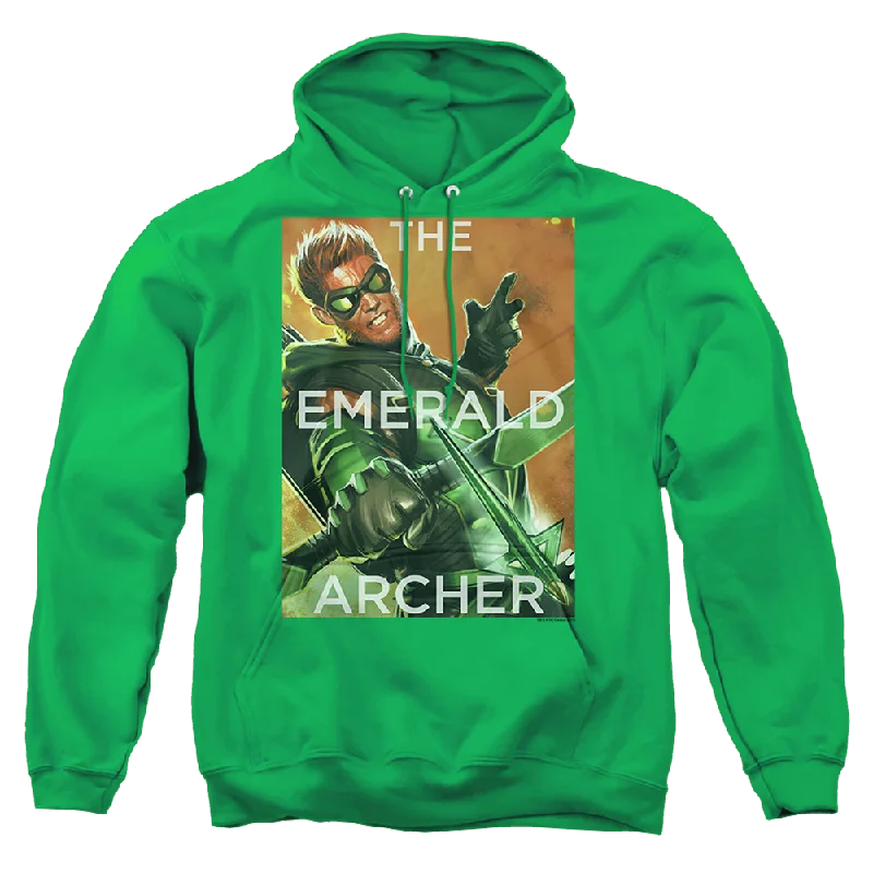 Green Arrow Trigger - Pullover Hoodie Bell Sleeve Stylish