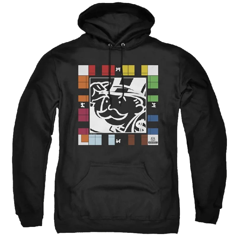Monopoly Game Board - Pullover Hoodie Honey Neck Pullover