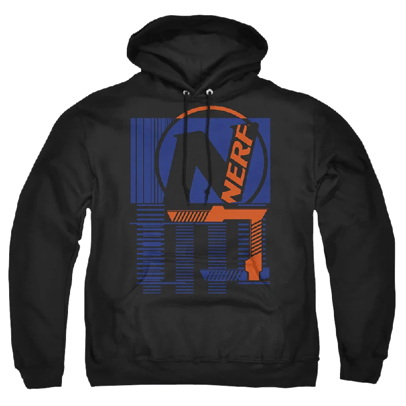 Nerf Grid - Pullover Hoodie Faux Fur Trim