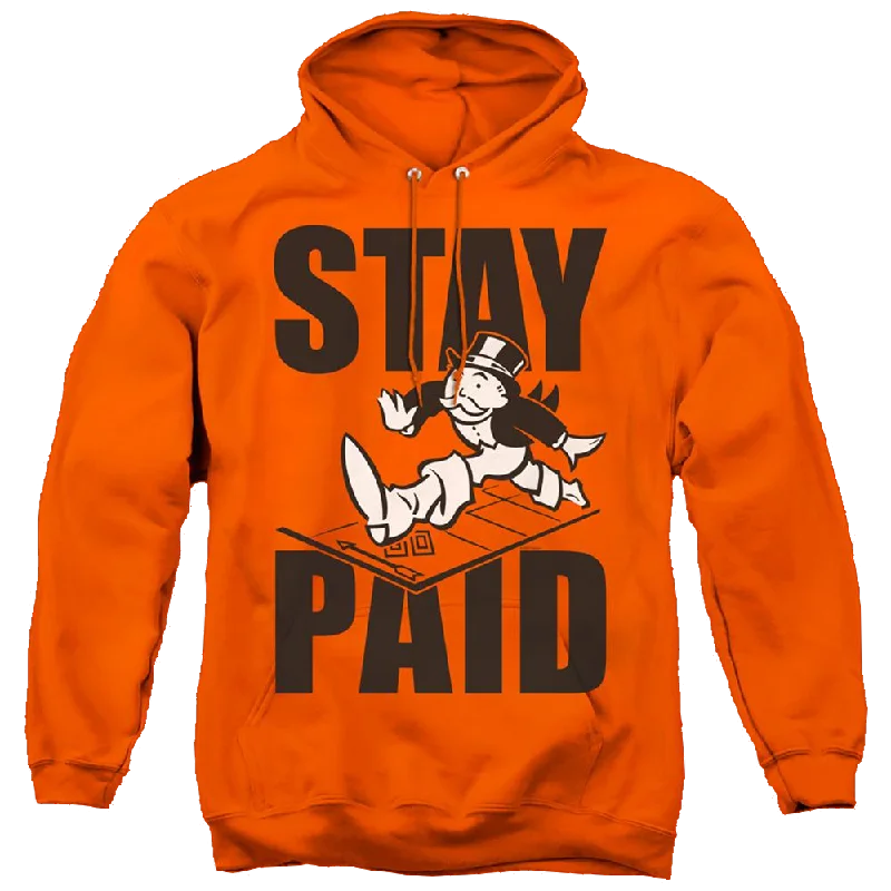 Monopoly Stay Paid Evergreen - Pullover Hoodie Turtleneck Warm Pullover